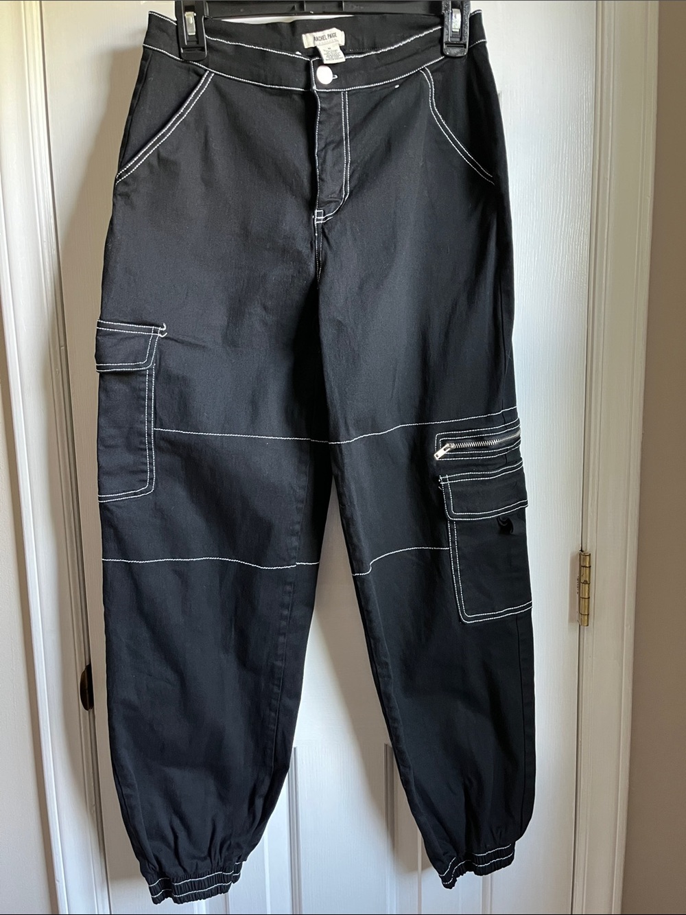 Rachel Paige Medium Black Cargo Pants